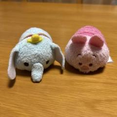 ツムツム　ダンボとピグレット　ぬいぐるみセットのサムネイル