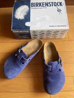 BIRKENSTOCK ビルケンシュトック ボストン ネイビー×ホワイト 35 2025年最新】ビルケンシュトック ボストン ネイビーの人気
