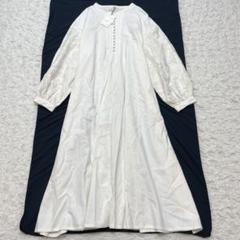 未使用✨ ソウルベリー はちみつ堂【3L】 味わい刺繍ワンピース バンドカラー