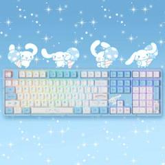 Akko サンリオ シナモロール 限定 キーボード 有線 - メルカリ