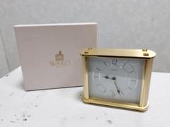 【未使用　箱入り】　WAKO  和光　クロック　置き時計　MYS015S 未使用 箱入り】 WAKO 和光 クロック 置き時計 MYS015S
