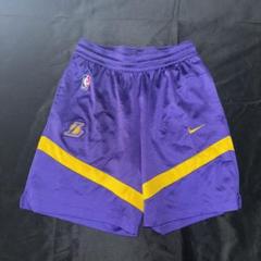 NIKE ナイキ　ドライフィット　バスパン　レイカーズ　紫　黄色
