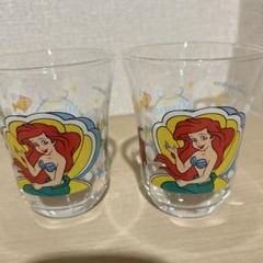 ディズニーシー リトルマーメイド グラス アリエル セバスチャン フランダー