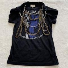 独創的 ヴィヴィアンウエストウッド メニー 黒 Tシャツ アングロマニア トップス
