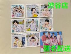 【全店舗限定セット】ファミクラストア なにわ男子 ましかくフォト ファミクラストア 渋谷 ましかくフォト なにわ男子 8枚セット 第