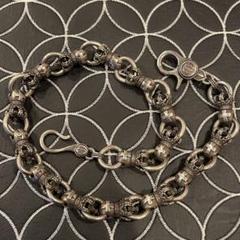 希少◇JUSTIN DAVIS◇クラウンウォレットチェーン◇522,500円