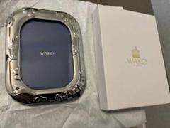 新品 銀座和光WAKO 写真立て（大） 2Lサイズ プラチナ仕上げ エレガント WAKO銀座和光 写真立て(大) フォトフレーム 写真2L版サイズ