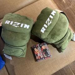 RIZIN フィギュア2種＆BIGグローブぬいぐるみ 全種4点セットまとめ売り RIZIN」クレーンゲーム景品に初参戦！ 朝倉未来フィギュア