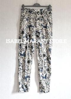 【美品】イザベルマランエトワール フラワープリントパンツ コットン100%