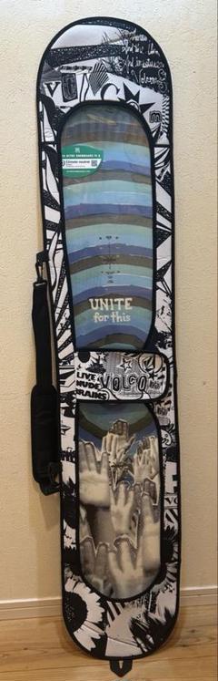 一度のみ使用　送料込　Volcom UNITE for this スノーボード 一度のみ使用 送料込 Volcom UNITE for this スノーボード