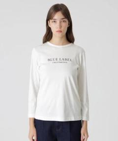 ブルーレーベル クレストブリッジ　レディース　長袖　トップス　カットソー　38 2025年最新】BLUE LABEL CRESTBRIDGE レディース 長袖 Tシャツ