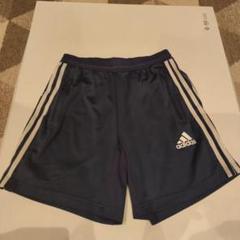 adidas ネイビー ハーフパンツ ストライプ - メルカリ