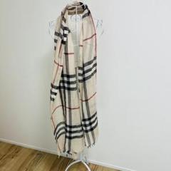 BURBERRY 薄手ストール ノバチェック 美品】BURBERRY 薄手ストール ノバチェック ロング - メルカリ