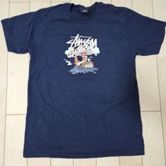 Stussy Tシャツ Mサイズ ネイビー