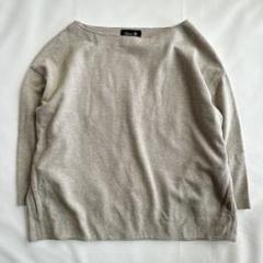 15 ドゥロワー カシミヤ シルク リボン ニット セーター ベージュ 1 S 15 ドゥロワー カシミヤ シルク リボン ニット セーター