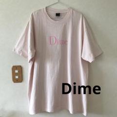 Dime Tシャツ 半袖　ピンク　プリントロゴT　XL メンズ　ダイム