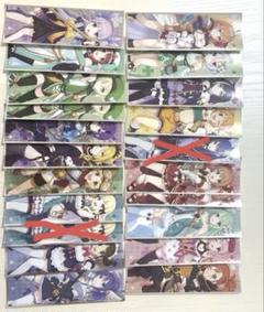 プリコネ クリアしおり全8種×3　計24枚セット プリコネ クリアしおり全8種×3計24枚セット