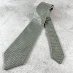 HERMES ネクタイ　ファソネ　H柄　H織　美品