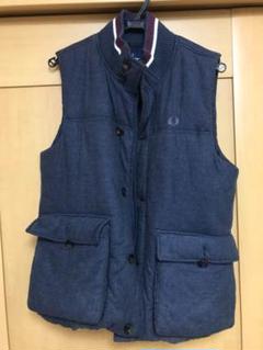 フレッドペリー　ダウンベスト　ダウンジャケット　キルティング　フード付　チェック 2025年最新】Fred Perry メンズ ダウンベスト・キルティング