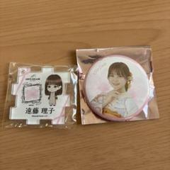 櫻坂46 遠藤理子　缶バッジ　浴衣　ノーマル アクキー