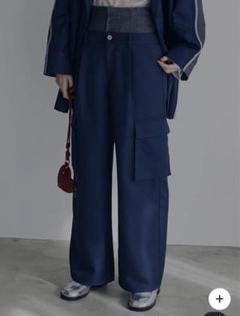 AMERI VINTAGE 美品　ネイビー ワークパンツ 2025年最新】Ameri VINTAGE レディース ワークパンツ・カーゴ