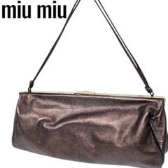 90's MIU MIU スエードバッグ 中古・古着通販】MIU MIU (ミュウミュウ) オールドスエードワン
