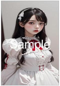 A4サイズアートポスター 1点もの 美女ポスター最高品質 B-T-７１