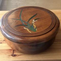 讃岐彫 すり塗 漆器 木製 工芸品 お茶櫃 - メルカリ