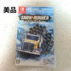 【美品】スノーランナー　SNOW RUNNER Nintendo Switch