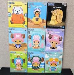 SOFIVMATES フィギュア 9体セット チョッパー ベポ 電伝虫 カルー SOFIVMATES フィギュア 9体セット チョッパー ベポ 電伝虫