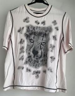 伊太利屋 イタリヤ　虎タイガー柄　Tシャツ13 XL LL ピンク　大きなサイズ