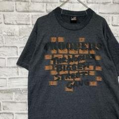 USA製90sヴィンテージTシャツ！シングルステッチ　グレー半袖古着　L78