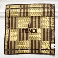 【シール付き・未使用品】FENDI ズッキーノ　ミニスカーフ シール付き・未使用品】FENDI ズッキーノミニスカーフ