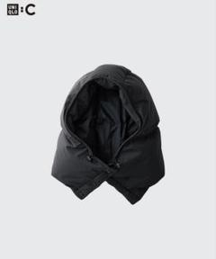 UNIQLO - ユニクロC ナイロンフーデッドネックウォーマー