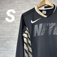 美品　NFTB NIKE NFTB DRI-FIT 長袖シャツ S 黒
