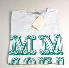 マックスマーラMaxMara MM 1951 数式プリント Tシャツ Mサイズ MAX MARA】マックスマーラ プリントロゴ Tシャツ MM 1951 (Max