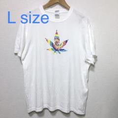 プール　ガンジャ　Tシャツ　7MILE OCEAN ホワイト Lサイズ