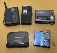携帯音楽プレイヤーセット　5個セット　ポータブルプレイヤー※ジャンク品