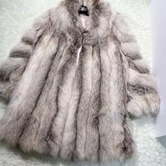 美品✨️サガフォックス CHANEL裏地 ロイヤル シルバー ファーコート XL 美品✨️サガフォックス CHANEL裏地 ロイヤル シルバー ファー