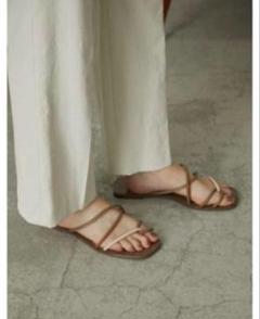 RIM.ARK（リムアーク）の「Rubber sole strap sandal（サンダル