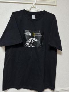 【美品】ノースフェイス ナショナルジオグラフィック Tシャツ ストリート