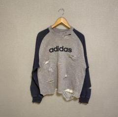 adidas 鬼フェード ボロスウェット フーディー 襤褸 退色 broken adidas 鬼フェード ボロスウェット フーディー 襤褸 退色 broken