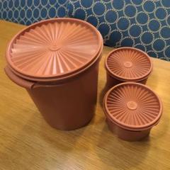 タッパーウェア　マキシデコレーター 3個セット Tupperware マキシデコレーター保存容器 3個セット - メルカリ