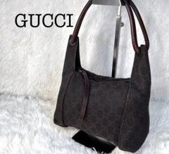 90 GUCCI グッチ　ハンドバッグ　ショルダーバッグ　GG柄