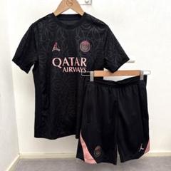 【未使用タグ付き】NIKEパリサンジェルマン×ジョーダン　キッズサッカーウエアL 2025年最新】パリサンジェルマン ジョーダン キッズの人気