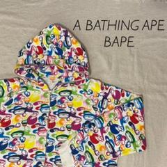 値下げ！！！A Bathing Ape カラフルパーカー L A BATHING APE（アベイシングエイプ）の「BAPE JEWELS SHARK