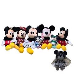 ミッキーマウス　ミニーマウス　ぬいぐるみ　8個セット