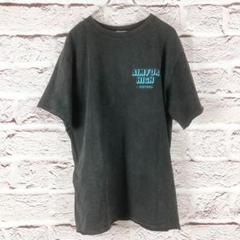 z2539:Jouetie プリントTシャツ　ストレッチ　ブラック 黒　M