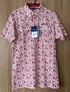 [訳あり] 新品・タグ付きYONEX メンズ花柄シャツ Mサイズ　ゴルフウェアのサムネイル