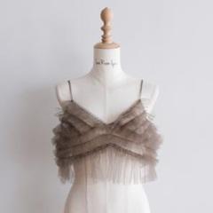 Hand made Wool 2wayビスチェ